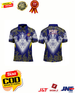 baju kaos jersey PGRI PRIA DEWASA DAN ANAK FULL PRINTING / SUBLIM BERBAGAI JENIS KERAH DAN UKURAN ART 9