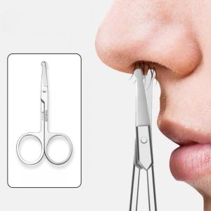 Kéo Inox Cắt Tỉa Lông Mày Lông Mi Lông Mũi Đầu Nhọn Đầu Tròn Sắc Bén Nhỏ Gọn Tiện Lợi 88806 Lamon Store