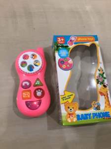 Mainan Telephone Bayi ada musik