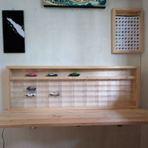 50 + 10 full landscape rak hotwheel premium kayu jati belanda