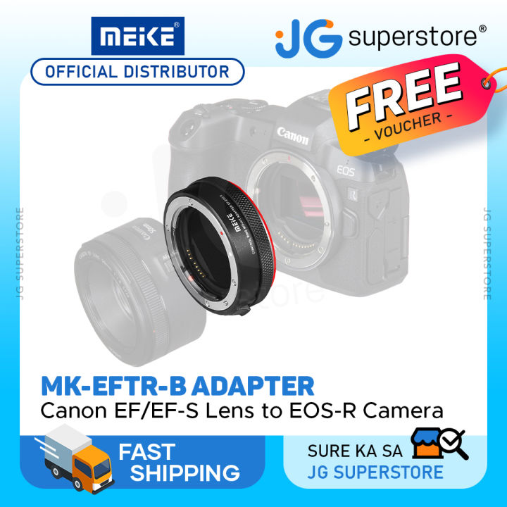 Meike MK-EFTR-B Auto Focus Control Ring Mount Adapter for Canon EF