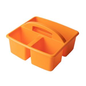 INVADER Compartments Stationery basket Brush storage Desk Organizer Divided Basket Paint Brushes Caddies Box