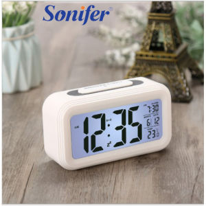 Sonifer Jam Meja Digital / Digital Alarm Clock Pakai Baterai