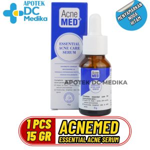 Acnemed Essential Acne Care Serum 15gr Serum Wajah Berminyak & Berjerawat Mencerahkan Memudarkan Noda Kontrol Minyak Original 100%