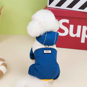 Teeker Pet Dog Raincoat Small Medium Dog Waterproof Clothing Pet Apparel Bulldog Chihuahua Outdoor Waterproof Outfits