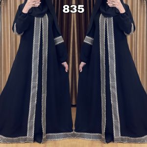 [ABAYA ORI] New Gamis Abaya Turkey Dubai arab 835 Terbaru