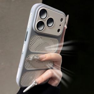 Heat Dissipation Magnetic Phone Case For iPhone 17 Pro Max Air 13 12 14 15 16 Plus For Magsafe Original Camera Protection Cover