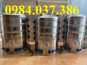 Nồi Điện Hấp Cơm Xôi Bánh Bao Đa Năng Size 52cm