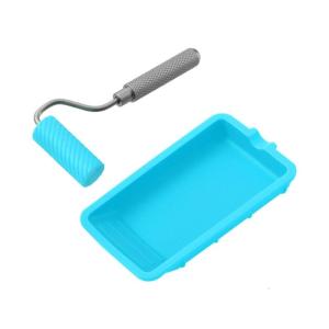 Heavy Duty Aluminum Applicator Roller Set Quick Drying Adhesive Tool Suitable For Wooden Crafts Cabinet Making Projects