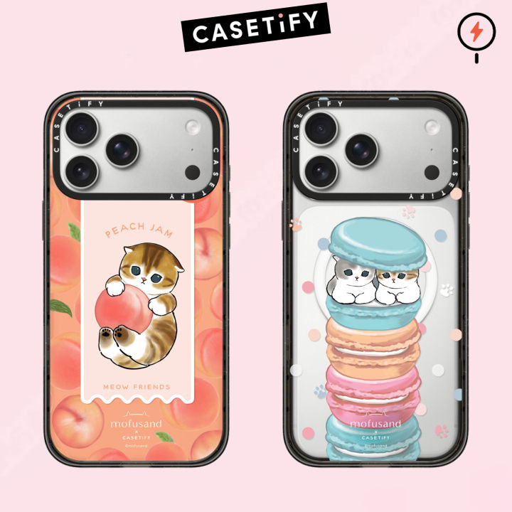 新品　CASETiFY iPhone17pro 猫　meow The Meow Cat Wallpaper iPhone Case | Blanc Space