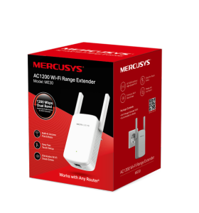 MERCUSYS MCS-ME30 RANGE EXTENDER WIFI AC1200 DUAL BAND