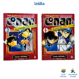 Bộ 2 cuốn Thám tử lừng danh Conan Tuyển tập đặc biệt - vs. Kaito Kid Perfect Edition - Tập 12 - Kim Đồng