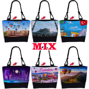 Tas souvenir turkey tas oleh oleh 6 motif siap kirim TSH 001