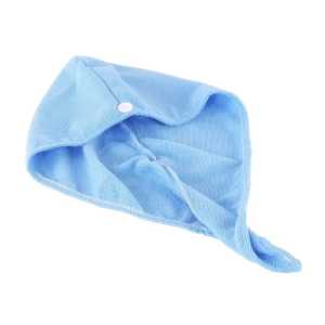 Handuk Keramas High Quality Karakter Cepat Kering Fashion Wanita Magic Towel Hair Towel Turban Microbulu Handuk Kancing IR AM06