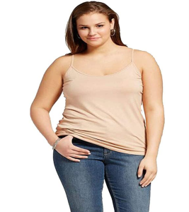 COD TANKTOP KAMISOL WANITA HITAM SIZE SUPER BIG JUMBO BBAHAN MELAR SIZE XXXXL
