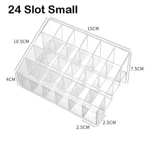 READY STOCK‼️ Lipstick Storage Box | Transparent Lip Gloss & Palette Organizer | Cosmetic Makeup Storage 现货‼️ 口红收纳盒 | 透明唇釉眼影盘整理架 | 化妆品收纳盒