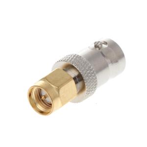 SMA Nam để BNC đầu cắm đầu cái RF thẳng Adapter Đầu nối đồng trục chuyển đổi