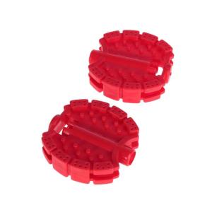 แป้นถีบจักรยานเพื่อความปลอดภัยแบบไม่ลื่น1คู่จักรยานเด็กใช้ได้จริงแป้นถีบจักรยานการขับขี่กลางแจ้งกล่องเก็บสกรูแบบต่างๆติดตั้งได้ง่ายแป้นถีบจักรยาน