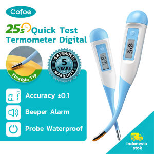 Cofoe Thermometer Suhu Badan Panas/ Anak Termometer Pengukur Suhu Bayi Dan Dewasa/ Body Digital ChildrenS Thermometer/ Pengukur Suhu Untuk Anal Ketiak Oral