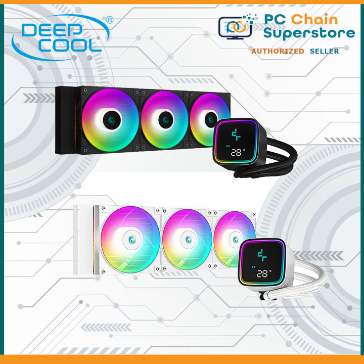 DeepCool LS720 SE Digital 360mm AIO ARGB Liquid Cooler - Real Time