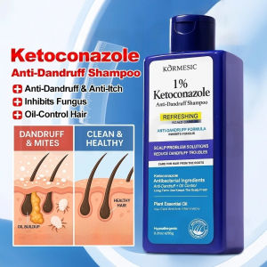 Best Seller 1% KETOCONAZOLE ANTI-DANDRUFF SHAMPOO 265ml | Soothes Scalp and Removes Oil | Antibacterial Dandruff Control | Improves Recurrent Dandruff | Reduces Dandruff Troubles | Oil Control and Itch Relief | Hypoallergenic Formula | Care for Hair Roots