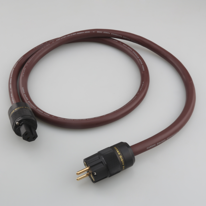 CARDAS GOLDEN REFERENCE 電源ケーブル DHgate.com:CARDAS Golden Reference Power Cord, OFC EU Schuko