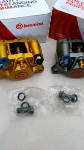 KALIPER 2 PISTON 2P BIG LOGO THAILAND ORIGINAL IMPORT THAILAND UNIVERSAL SEMUA JENIS MOTOR