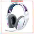 Tai Nghe Không Dây LOGITECH G733 LIGHTSPEED WIRELESS 7.1 RGB (Black - White - Lilac). 