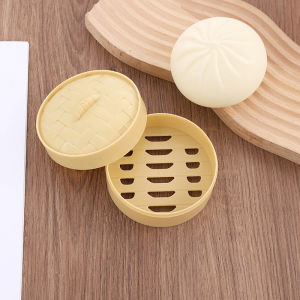 STAR FRUIT⭐ Realistic Steamed Bun Squishy Toy Stress Relief Playful Simulation Food for Fun and Relaxation
