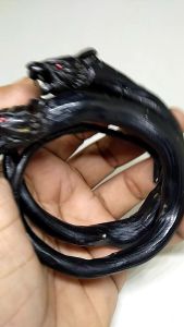 Gelang Akar Bahar ukir macan serat