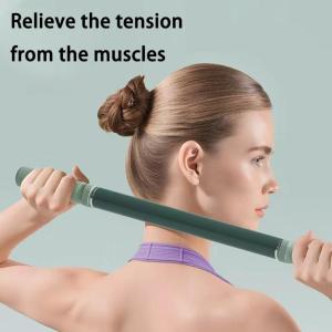 Professional Design Muscle Roller Stick Massage Roller Stick Massage Tool With Adjustable Handle For Gym and Home Use