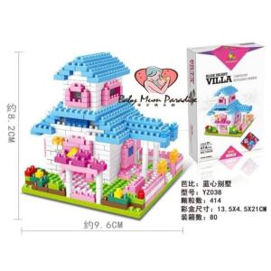 YZ-Diamond Micro Size Building Blocks Cartoon Building Series 9+ Years Old