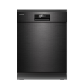 【READY STOCK】Toshiba 14 PLACE SETTING FREE STANDING DISH WASHER WITH UV LED LIGHT DUAL WASH ZONE DISHWASHERDW-14F2 WITH 70°C HOT WATER. 