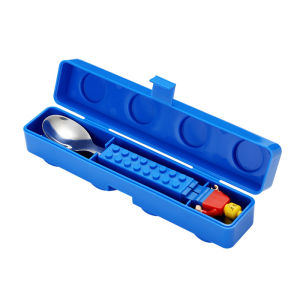 Children Funny Creative Building Blocks Lunch Box Kindergarten Fruit Box Student Picnic Box