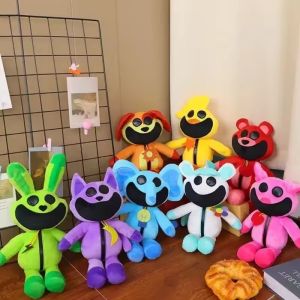 Mỉm Cười Critters Sang Trọng Đồ Chơi Hopscotch Catnap Bearhug Plushie Catnap Sang Trọng Búp Bê Trang Trí Kawaii Đồ Chơi Nhồi Bông Mềm Quà Tặng Cho Trẻ Em