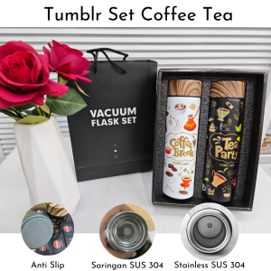 GM Termos Sultan Set Tumblr Vacuum Flask Travel Vacuum Set Box Gift Termos Set Panas Dingin