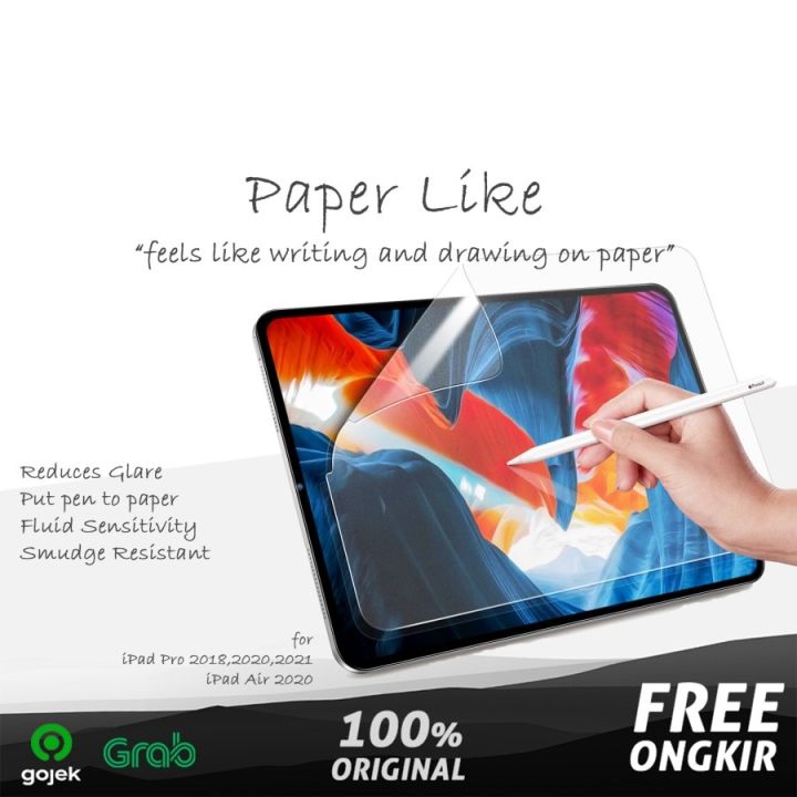 IPAD PAPER LIKE PAPERLIKE SCREEN PROTECTOR ANTI GORES IPAD