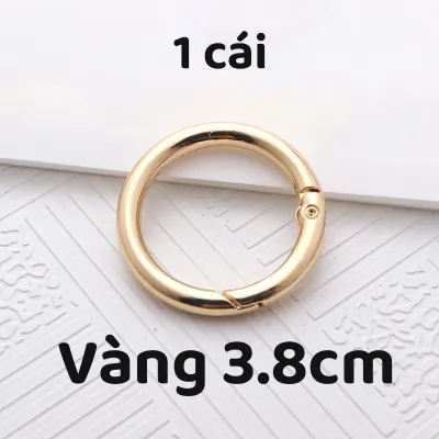 Khoen Tròn Mở Nhiều Size Làm Khoen Túi Xách Đóng Bìa Album