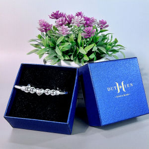 Vòng Bạc Nữ Nguyên Chất S990 Nhiều Kiểu Hình Charm Trẻ Trung Bền Sáng Màu - Vàng Bạc Duy Hiển
