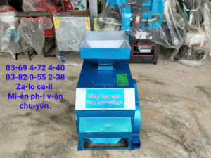 Máy làm sạch sạn gạo mini 400kg/h