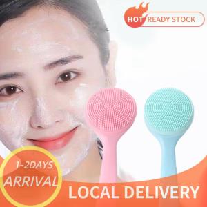 🚚Local Delivery🔥 Silicone Facial Cleanser Brush Soft Face Massage Washing Brush Blackhead Remover