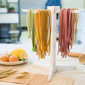 ORIGE HOUSE Kitchen Collapsible Plastic Foldable Ravioli Maker Spaghetti Dryer Noodles Stand Pasta Drying Rack