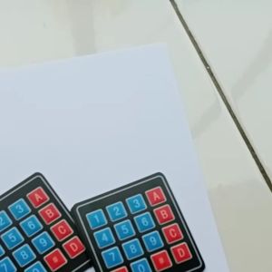 Keyped Matrik 4x4 Model Standar Untuk Pom Mini