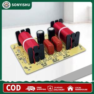 【New Arrival】 3 Way Audio Crossover Circuit Speaker Treble Midrange Bass Filter Refit Modules