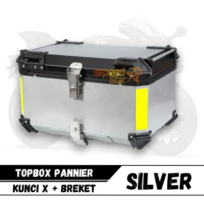 BOX Motor Touring Tail 45 Liter Top Box Almunium Alloy Case Pannier