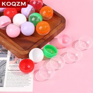 [COD] KOQZM KITCHEN 50Pcs Mini 32MM Clear Transparency Plastic Capsule Toy Ball Tiny Container Making Things Model Gashapon toy
