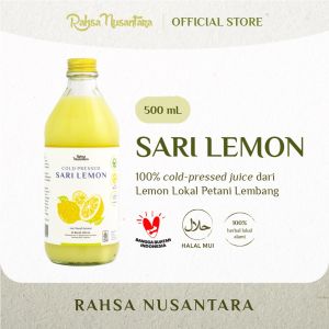 Sari Lemon - 500mL by Rahsa Nusantara Premium Juice Murni Lokal Asli