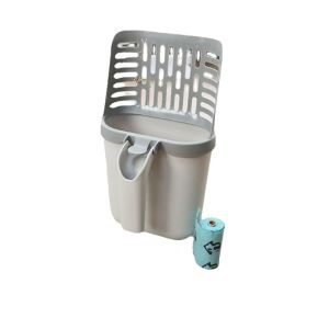 2 In 1Cat Litter Scoop Cat Litter Remover Garbage Picker Cat Litter Box Self Cleaning Shovel With Built In Waste Bin Scope 猫砂铲