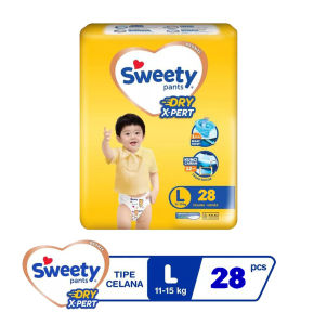 Sweety Bronze Pants L28 Popok Bayi Tipe Celana Diapers