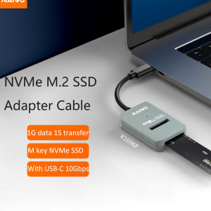 MAIWO NVMe Enclosure External SSD M.2 Adapter 10Gbps USB type C for M-key PCIe NVMe M2 SSD 223022422260228022110  Compatible PCIe4.0  without heatsink Toolfree